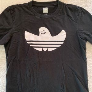 Adidas Skateboarding T-shirt Halloween Ghost logo